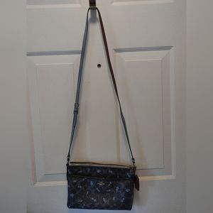 Coach floral crossbody